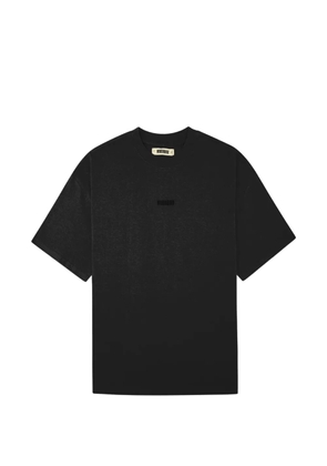 Woodbird Beam Base logo-print T-shirt - Black