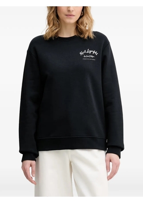 Karl Lagerfeld logo-print sweatshirt - Black