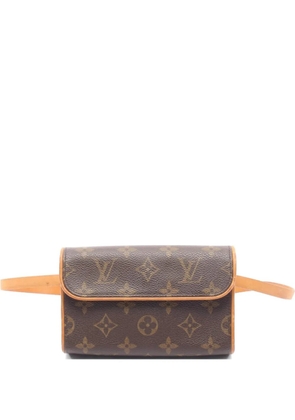 Louis Vuitton Pre-Owned 2002 Pochette Florentine monogram belt bag - Brown