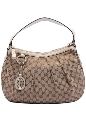 Gucci Pre-Owned 2016-2025 GG Canvas Sukey shoulder bag - Neutrals