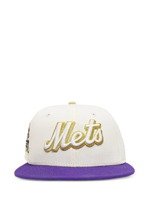 NEW ERA CAP 59FIFTY New York Mets patch hat - White
