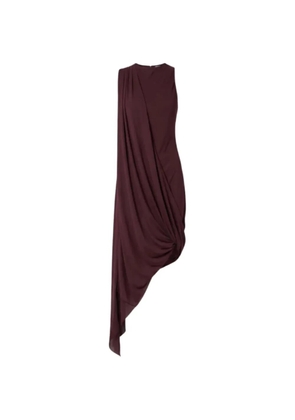 Victoria Beckham draped asymmetric dress - Purple