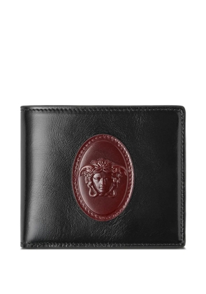 Versace Roomy leather wallet - Black
