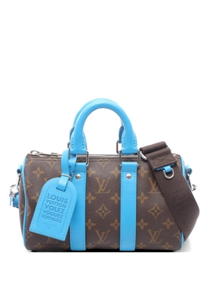 Louis Vuitton Pre-Owned 2021 25 Keepall Bandoulière Monogram canvas tote bag - Brown