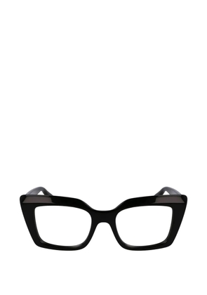 Ferragamo Eyewear Gancini square-frame glasses - Black