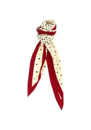 Valentino Garavani Little Star Starry pleated scarf - Neutrals