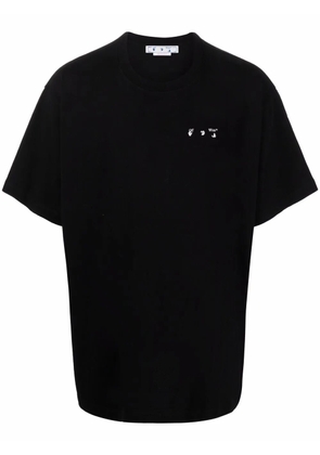 Off-White Caravaggio Paint Over T-shirt - Black