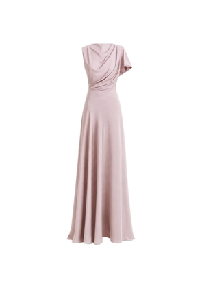 Gemy Maalouf draped cut-out dress - Pink