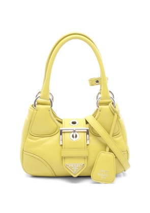 Prada Pre-Owned 2010s Moon buckle handbag - Yellow