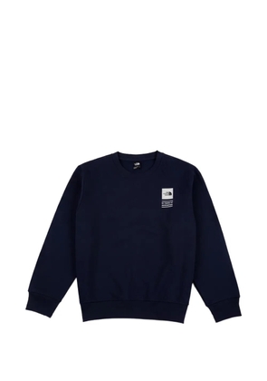 The North Face logo-patch sweatshirt - Blue