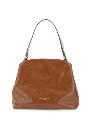 GIANNI CHIARINI Fiona leather shoulder bag - Brown