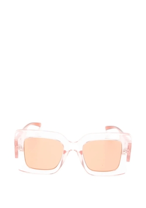 Gucci Eyewear Interlocking-G square-frame sunglasses - Pink