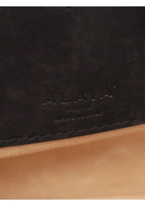 Alaïa Pre-Owned 2020s Le Bouledogue nubuck shoulder bag - Black