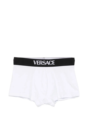Versace logo-waistband briefs (set of two) - White