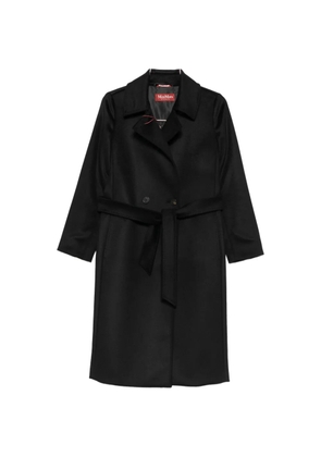 Max Mara Bcollag belted double-breasted coat - Black