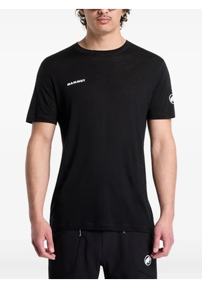 Mammut FL logo-print T-shirt - Black