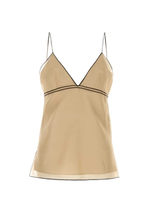 KHAITE Timy blouse - Neutrals