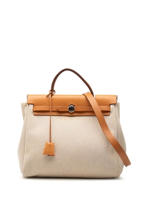 Hermès Pre-Owned 2004 Toile Herbag PM satchel - Neutrals