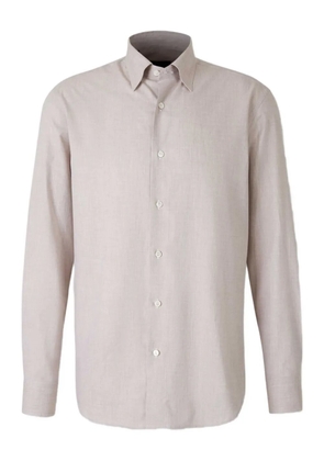 Brioni button-up shirt - Neutrals
