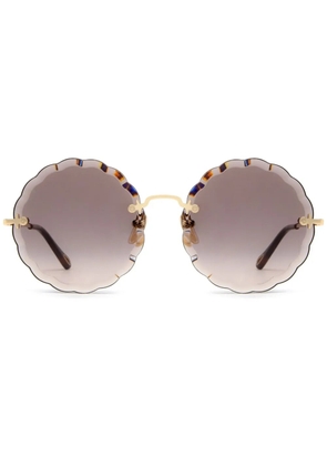 Chloé Eyewear CH0047S rimless sunglasses - Gold