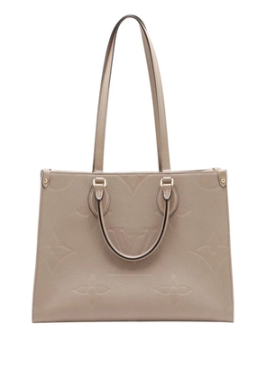 Louis Vuitton Pre-Owned 2021-2026 Monogram Empreinte OnTheGo MM satchel - Neutrals