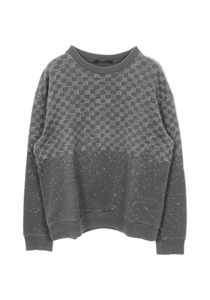 Louis Vuitton Pre-Owned 2000s Damier Spread sweatshirt - Grey