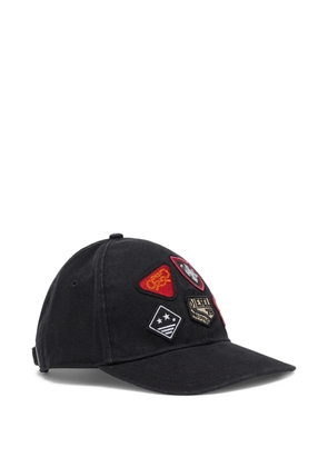 Diesel C-Scud patch-embellished baseball cap - Black