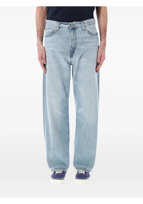 Carhartt WIP Landon logo-patch straight-leg jeans - Blue
