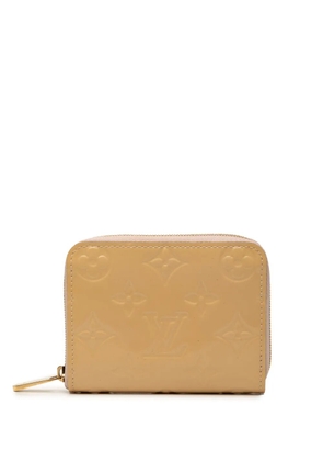 Louis Vuitton Pre-Owned 2014 Monogram Vernis Zippy coin pouch - Neutrals