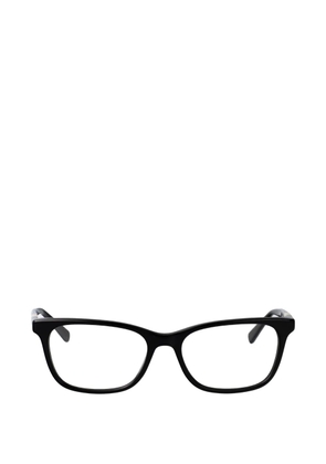 Longchamp logo-plaque square-frame glasses - Black