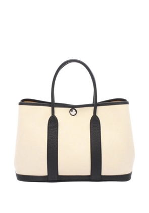 Hermès Pre-Owned 2024 Toile and Negonda Garden Party 30 tote bag - Neutrals