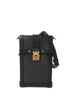 Louis Vuitton Pre-Owned Pochette Trunk leather shoulder bag - Black