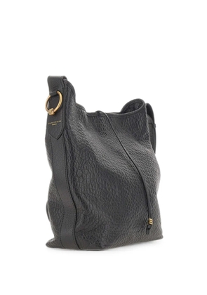 GIANNI CHIARINI Carla grained leather shoulder bag - Black