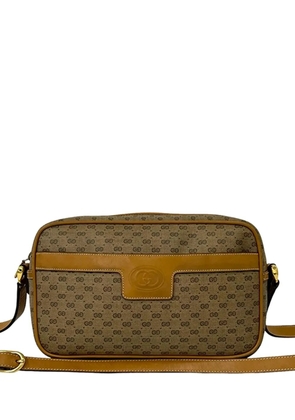Gucci Pre-Owned 2000-2015 Micro GG Supreme crossbody bag - Neutrals