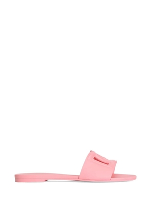 Dolce & Gabbana rubber beachwear slides - Pink