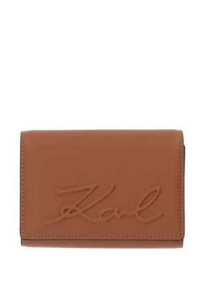 Karl Lagerfeld Karl Signature wallet - Brown