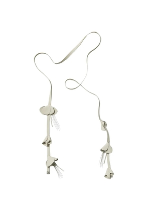 Peserico floral-embellished tassel belt - Neutrals