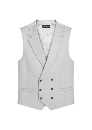 LUIGI BIANCHI MANTOVA double-breasted waistcoat - Grey