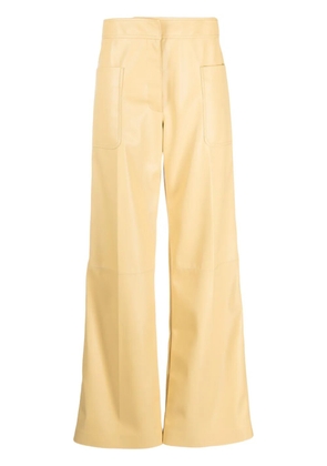 Stella McCartney Alter Mat wide-leg trousers - Yellow