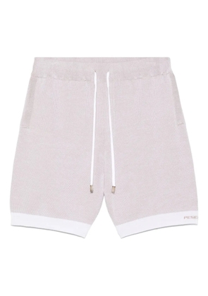 Peserico knitted shorts - Neutrals