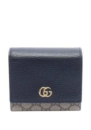 Gucci Pre-Owned 2016-2026 GG Supreme Wallet small wallets - Neutrals