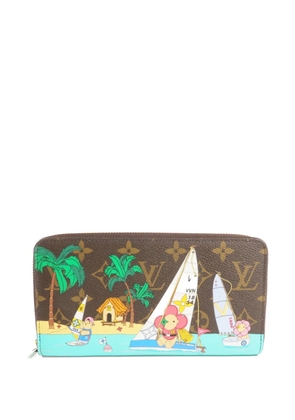 Louis Vuitton Pre-Owned Vivienne Holiday Monogram Zippy wallet - Brown