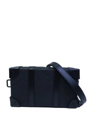 Louis Vuitton Pre-Owned Soft Trunk monogram-pattern shoulder bag - Black