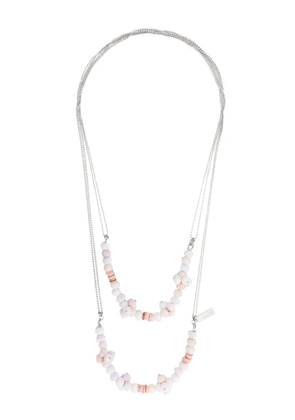 Peserico multi-strand necklace - Silver