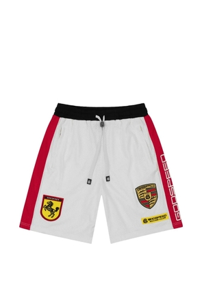 GODSPEED logo-patch shorts - White