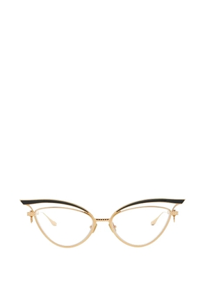 VALENTINO GARAVANI EYEWEAR cat-eye-frame glasses - Gold