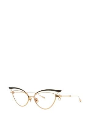 VALENTINO GARAVANI EYEWEAR cat-eye-frame glasses - Gold