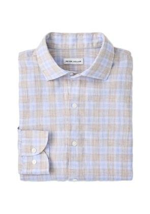 Peter Millar Milo check-pattern shirt - Blue
