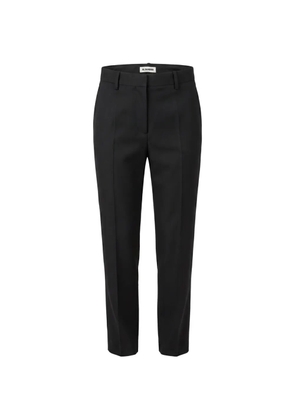 Jil Sander pressed-crease tailored trousers - Black