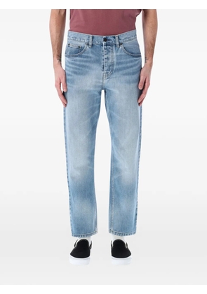 Carhartt WIP Newel logo-patch straight-leg jeans - Blue